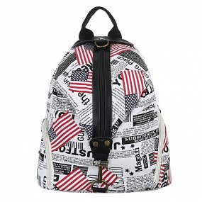 Batoh Jerry K-Fashion USA - bílý